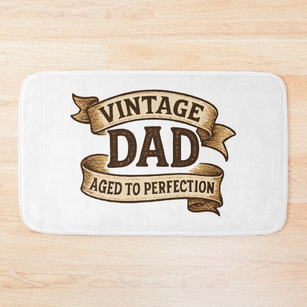 Item preview, Vintage Dad - Aged to Perfection Old School Banner designed and sold by Pineapple-Tree.