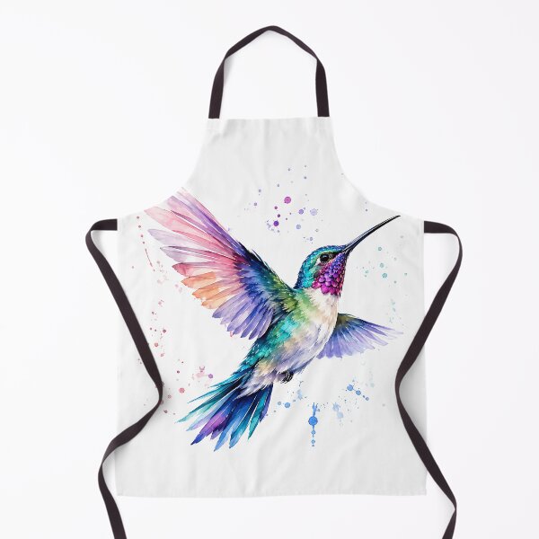 Item preview, Pastel Splash Watercolor Hummingbird designed and sold by Jaideep Walia.