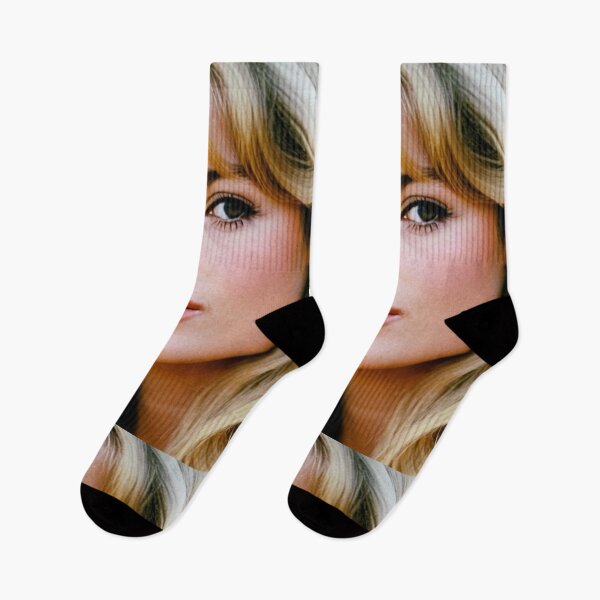 Item preview, Cinema - Great French Actress, Painterly Seventies Portrait with Wispy Bangs designed and sold by Beat-It.