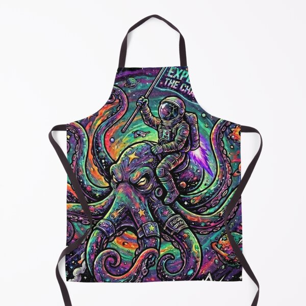 Item preview, Astro-Octopus: Ride the Cosmic Chaos designed and sold by Color Verse1.