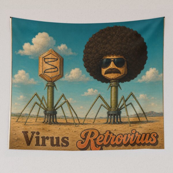 Item preview, Retrovirus designed and sold by labstud.