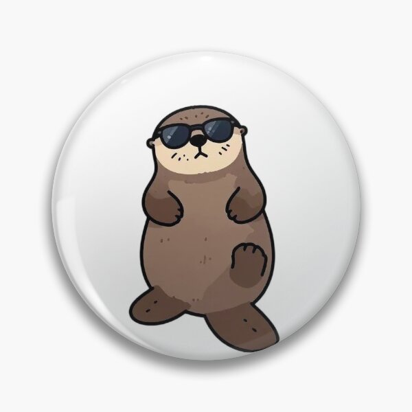 Item preview, Cool Sea Otter Wearing Sunglasses designed and sold by SAKTHI2305.