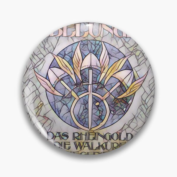 Item preview, Stained Glass Style, Der Ring Des Nibelungen, Richard Wagner, Wagner, Opera, Germany designed and sold by Vintaged.