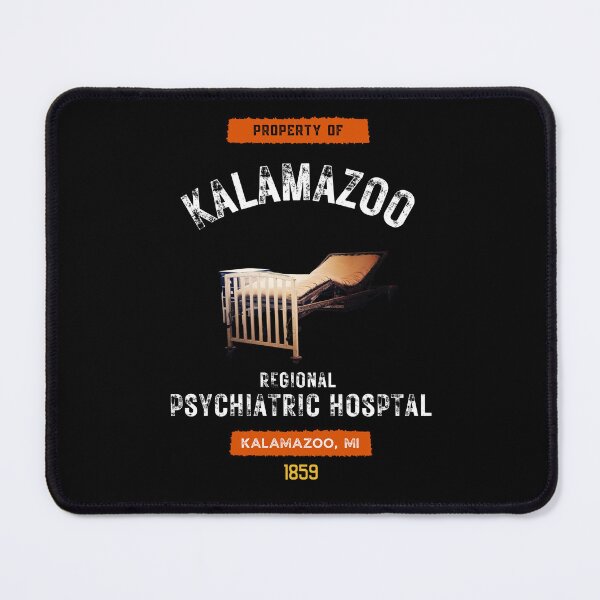 Item preview, Property of Kalamazoo Regional Psychiatric Hospital Souvenir-Style designed and sold by GhostlyWorld.