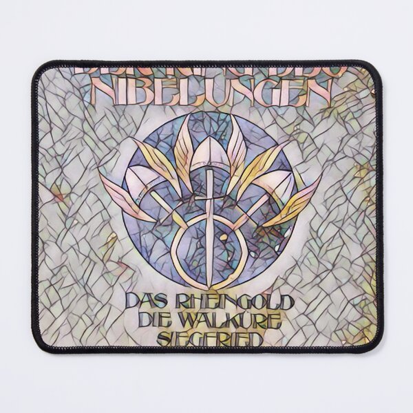 Item preview, Stained Glass Style, Der Ring Des Nibelungen, Richard Wagner, Wagner, Opera, Germany designed and sold by Vintaged.