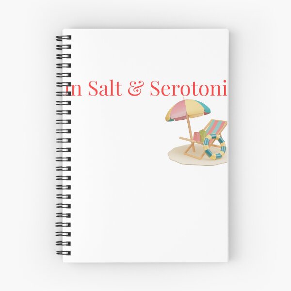 Item preview, Sun Salt and Serotonin Cute Beach Typography designed and sold by mayacreations7.