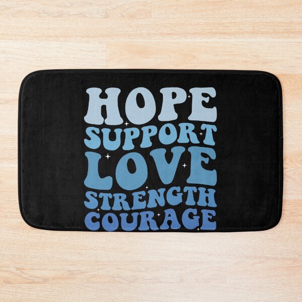 Item preview, Hope Support Love Strength Courage Diabetes Awareness Diabetic Community designed and sold by PopStars1993.