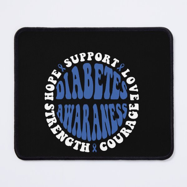 Item preview, Support Hope Strength Diabetes Awareness Love Courage Diabetes Warrior Support Advocate designed and sold by PopStars1993.