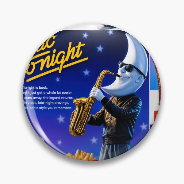 Item preview, Mac Tonight McDonald's Moon Man designed and sold by LockedUp.