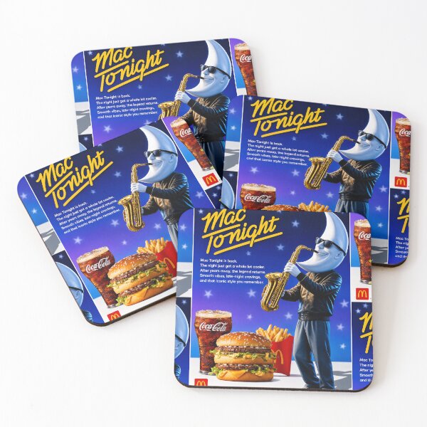 Item preview, Mac Tonight McDonald's Moon Man designed and sold by LockedUp.
