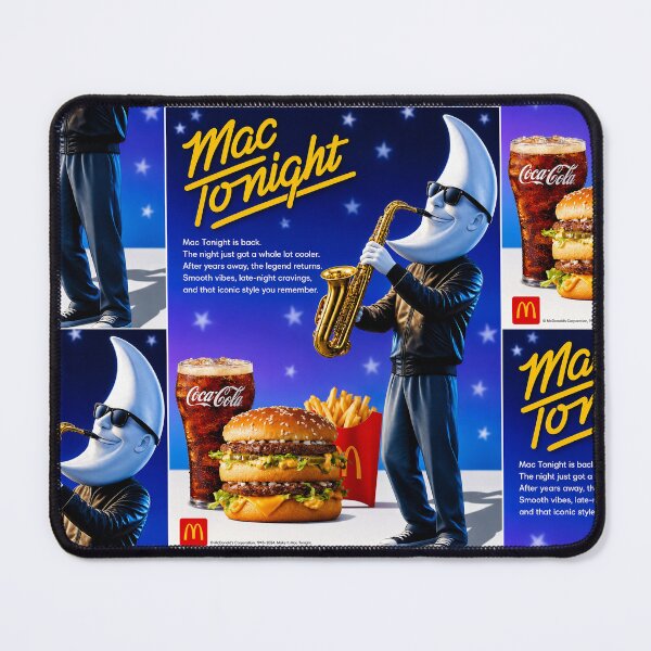 Item preview, Mac Tonight McDonald's Moon Man designed and sold by LockedUp.
