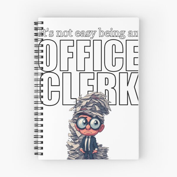 Item preview, It's Not Easy Being an Office Clerk designed and sold by halibutgoatramb.