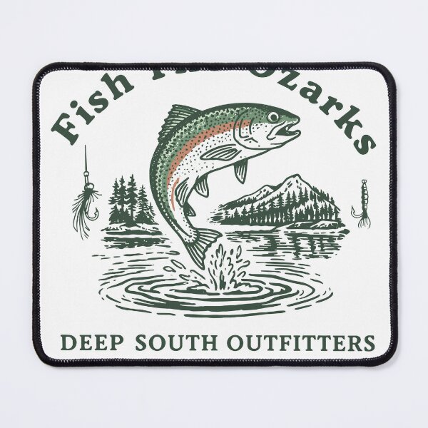 Item preview, Fish The Ozarks Colored Rainbow Trout Poster designed and sold by Matinez Pink.