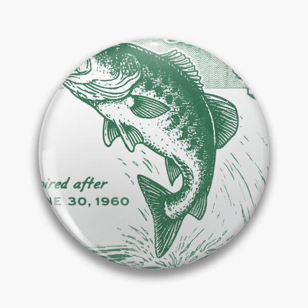 Item preview, Vintage Georgia Trout Fishing Stamp Poster designed and sold by Matinez Pink.