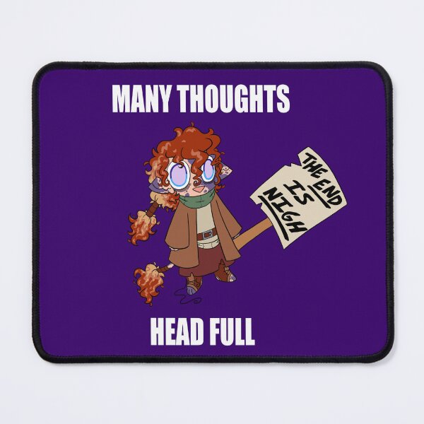 Item preview, Many Thoughts, Head Full designed and sold by LichesGetStitches.