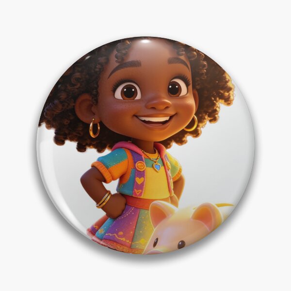 Item preview, Cute Girl with Piggy Bank Saving Money Illustration designed and sold by WonderDokkan.