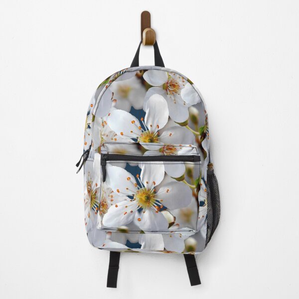 Item preview, White cherry bloom spring pattern designed and sold by mariya-ivanova.