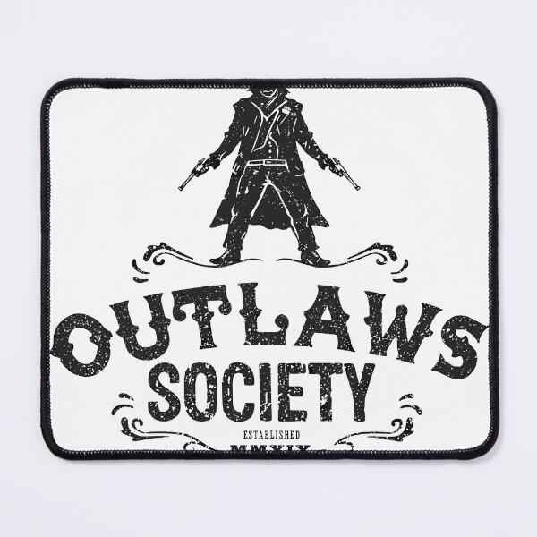 Item preview, Outlaws Society Western Gunslinger Poster designed and sold by Matinez Pink.