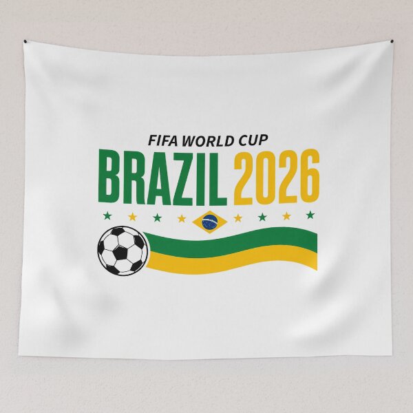 Item preview, Brazil 2026 – A Seleção – World Cup Jersey Design designed and sold by StellarSnap.