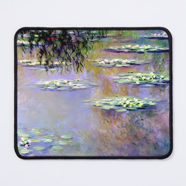 Item preview, Water Lilies: Impression of Reflections & Blossoming Surfaces designed and sold by artdesignsnow.