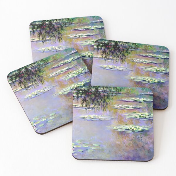 Item preview, Water Lilies: Impression of Reflections & Blossoming Surfaces designed and sold by artdesignsnow.