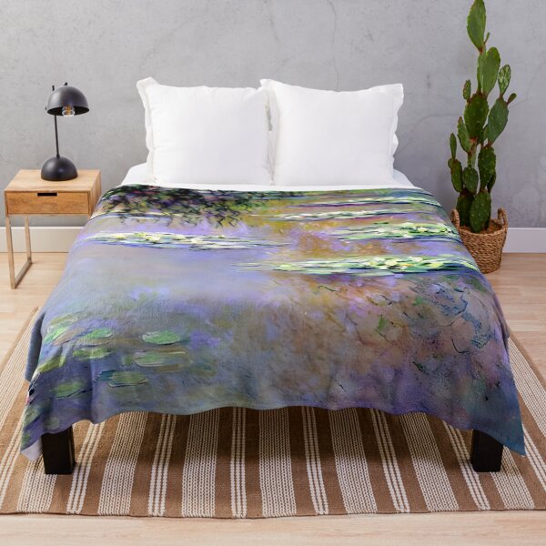 Item preview, Water Lilies: Impression of Reflections & Blossoming Surfaces designed and sold by artdesignsnow.