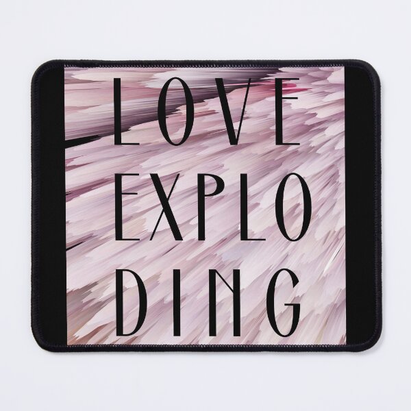 Item preview, Love Exploding Abstract Pink Burst designed and sold by LekkieStudioArt.