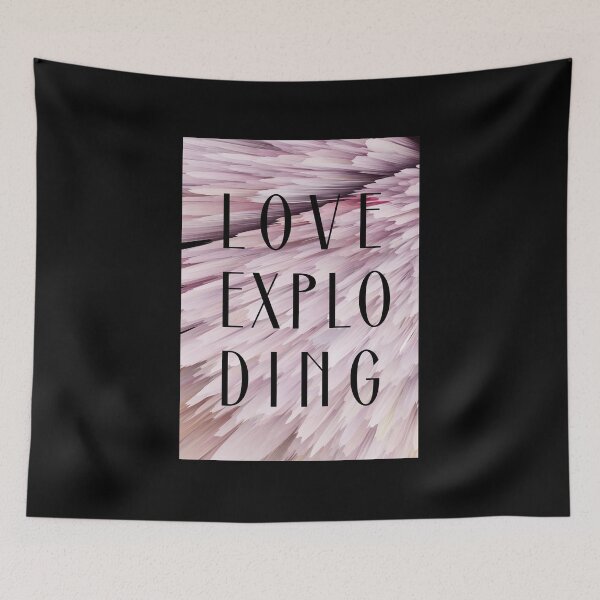 Item preview, Love Exploding Abstract Pink Burst designed and sold by LekkieStudioArt.