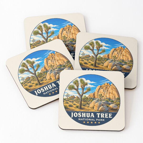 Item preview, Joshua Tree National Park Sticker designed and sold by Gideon Emmerich.