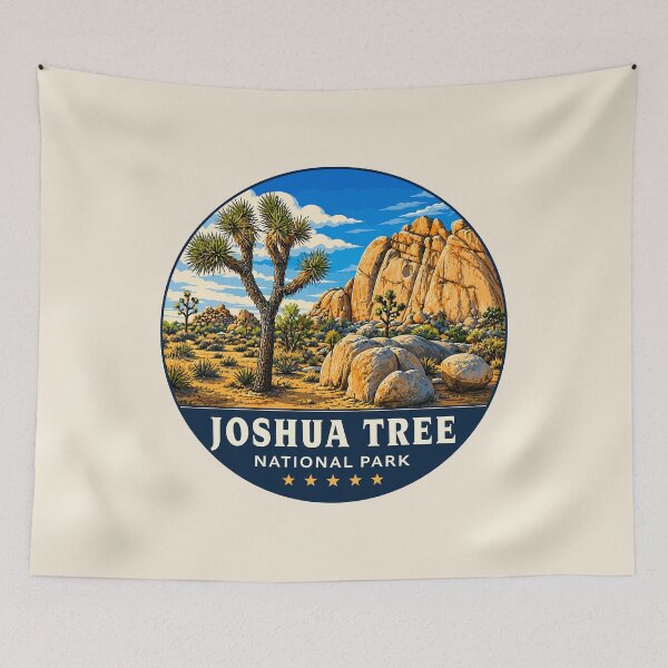 Item preview, Joshua Tree National Park Sticker designed and sold by Gideon Emmerich.