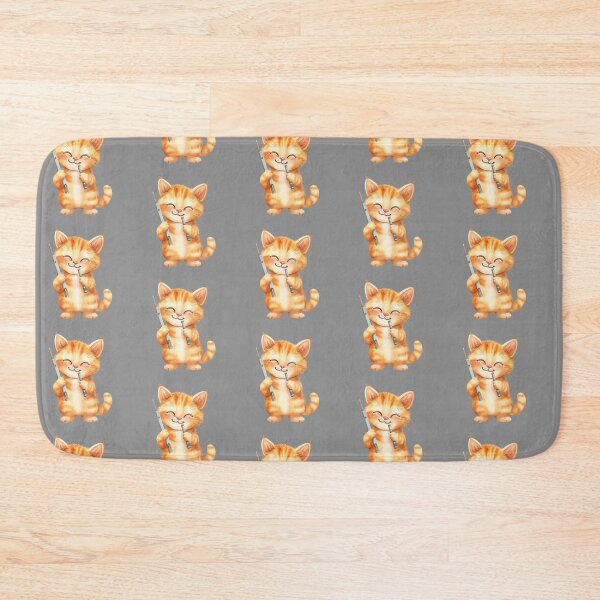 Item preview, Cute Orange Cat designed and sold by Phongphut.