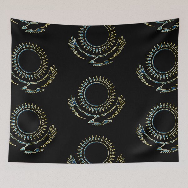 Item preview, Kazakhstan Flag Eagle Gift designed and sold by Pineapple-Tree.
