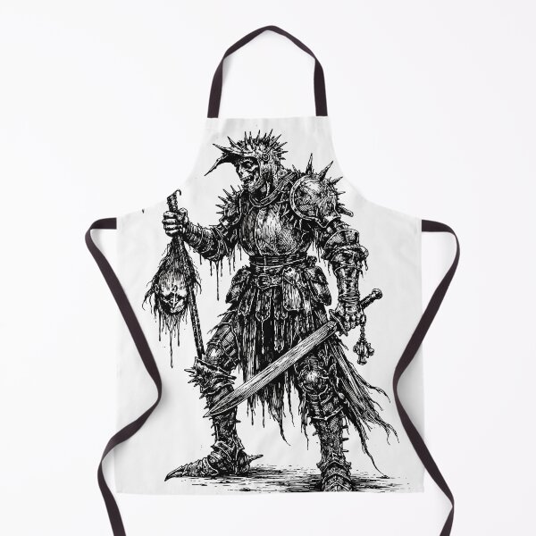 Item preview, Scratchboard Berserker Warrior designed and sold by Matinez Pink.