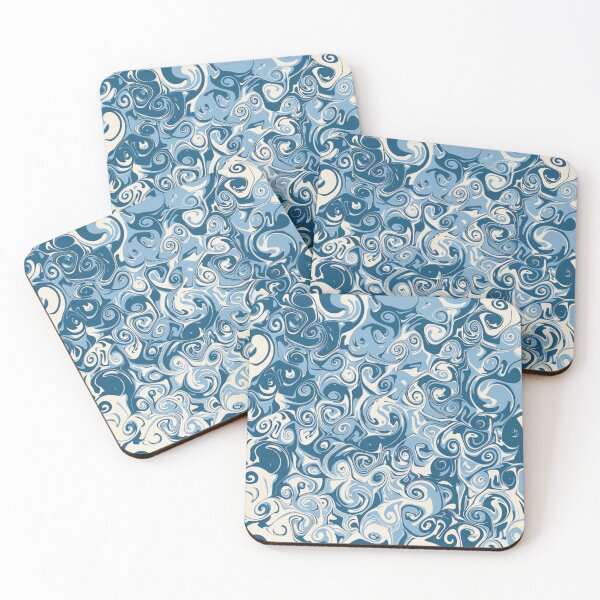 Item preview, blue Multicolor Flow Design designed and sold by gemsstickers1.
