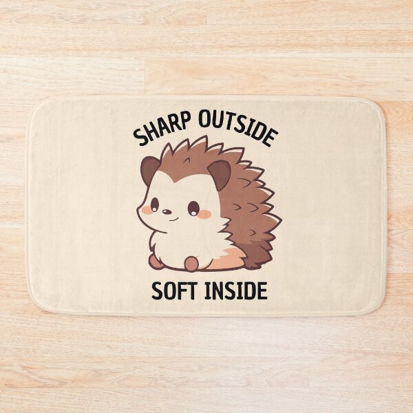 Item preview, Cute Hedgehog Sharp Outside Soft Inside designed and sold by cubbone.