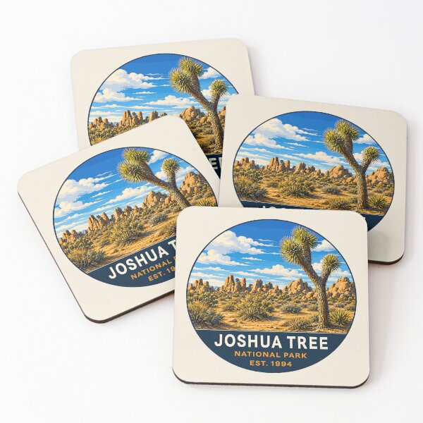 Item preview, Joshua Tree National Park Sticker designed and sold by Gideon Emmerich.