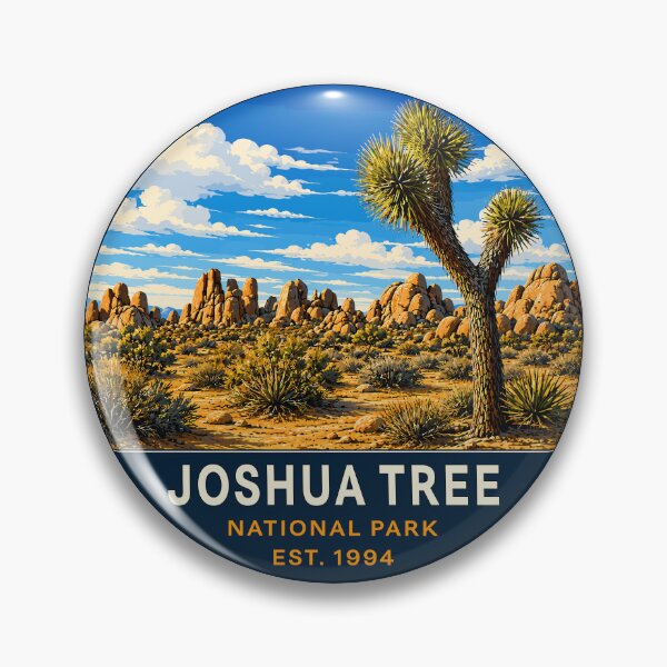 Item preview, Joshua Tree National Park Sticker designed and sold by Gideon Emmerich.