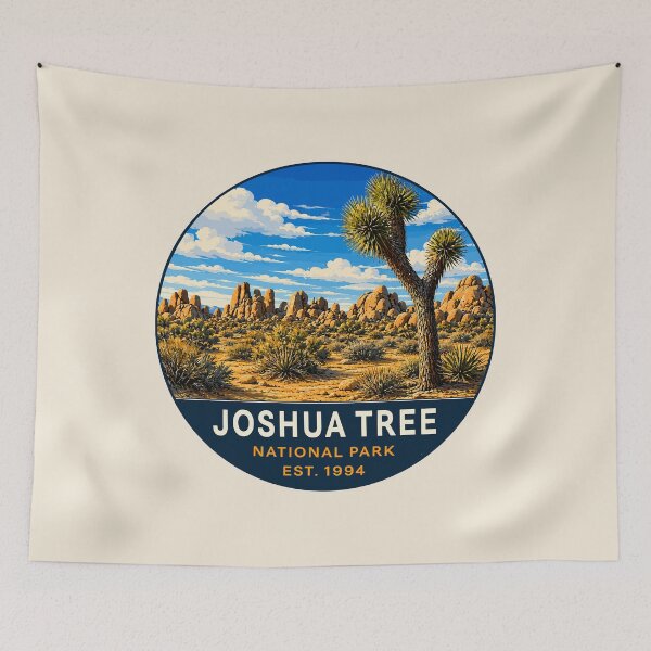 Item preview, Joshua Tree National Park Sticker designed and sold by Gideon Emmerich.