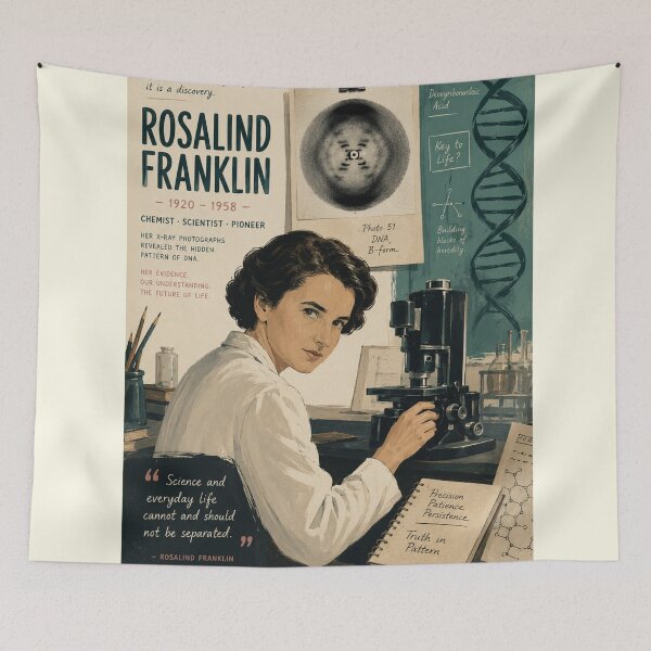 Item preview, Rosalind Franklin Photo 51 designed and sold by labstud.