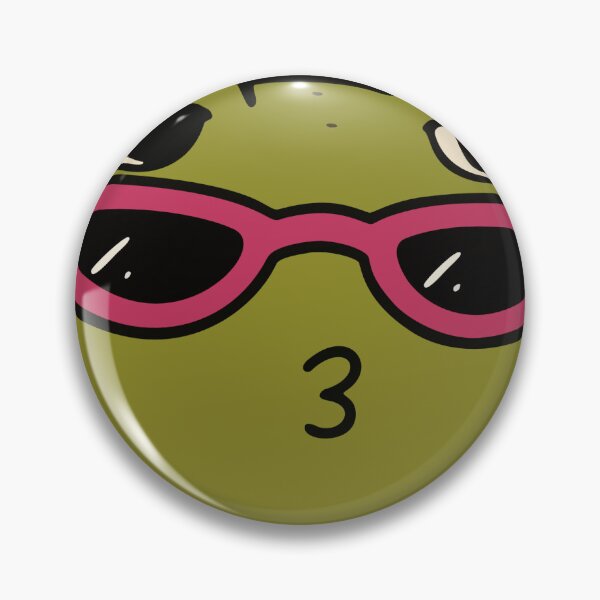 Item preview, Cool Frog with Sunglasses – Funny Sassy Toad Graphic designed and sold by cladeart.