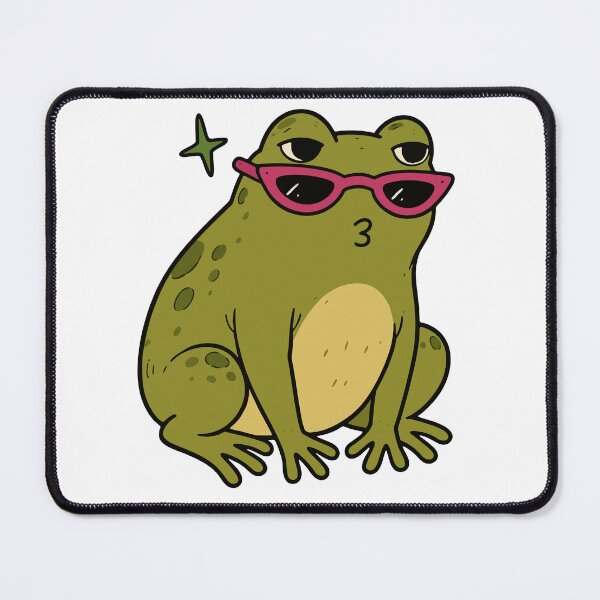 Item preview, Cool Frog with Sunglasses – Funny Sassy Toad Graphic designed and sold by cladeart.