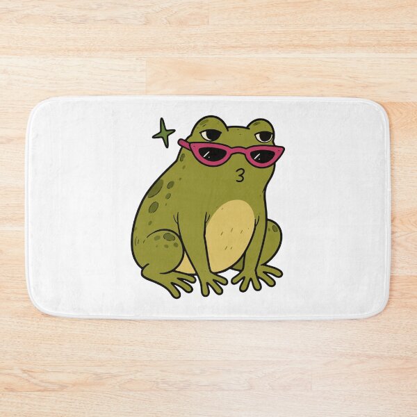 Item preview, Cool Frog with Sunglasses – Funny Sassy Toad Graphic designed and sold by cladeart.