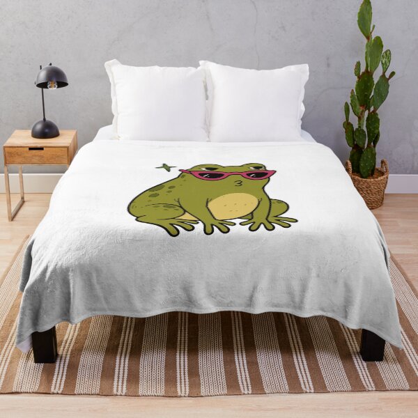Item preview, Cool Frog with Sunglasses – Funny Sassy Toad Graphic designed and sold by cladeart.