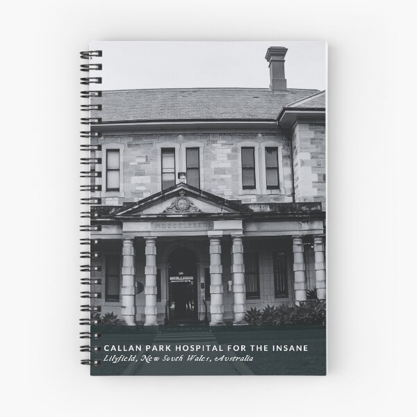 Item preview, Callan Park Hospital for the Insane Classic Poster Style designed and sold by GhostlyWorld.