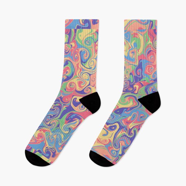 Item preview, rainbow Multicolor Flow Design designed and sold by gemsstickers1.