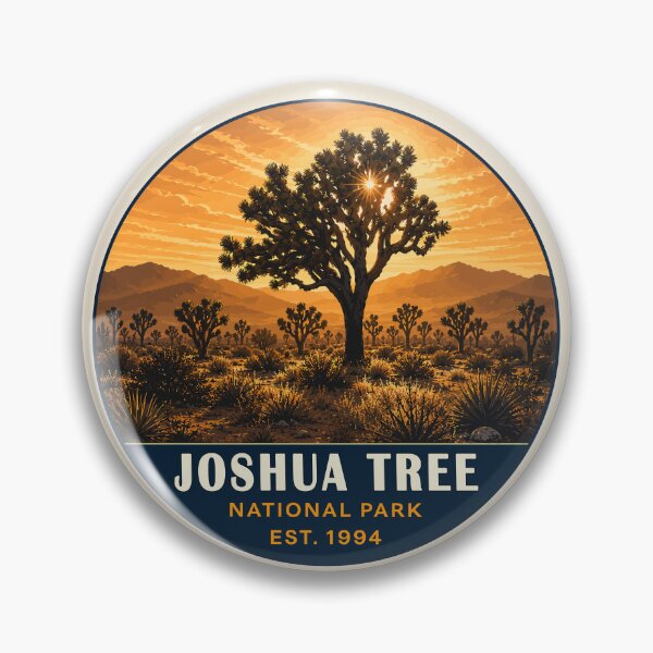 Item preview, Joshua Tree National Park Sticker designed and sold by Gideon Emmerich.