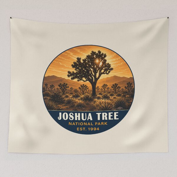Item preview, Joshua Tree National Park Sticker designed and sold by Gideon Emmerich.