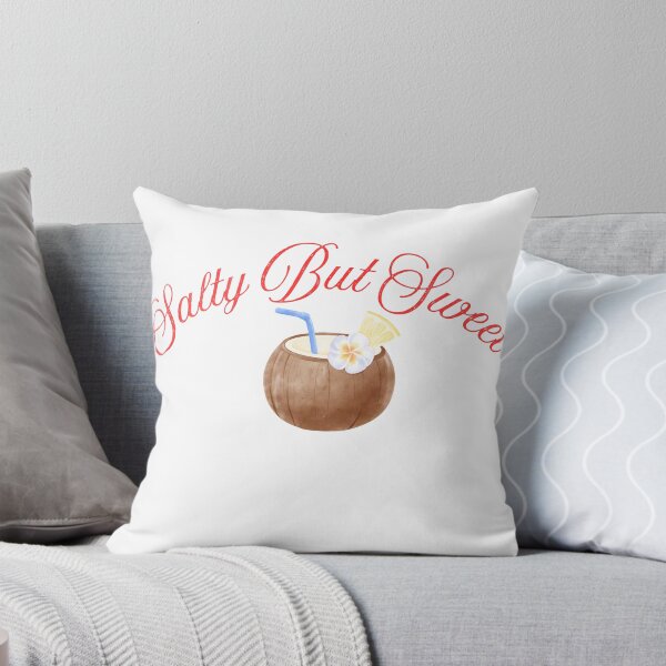 Item preview, Salty But Sweet Cute Coconut Tropical Summer Art designed and sold by mayacreations7.