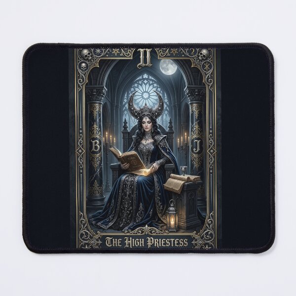 Item preview, The High Priestess -Major Arcana tarot Cards designed and sold by Studio77-Gothic.