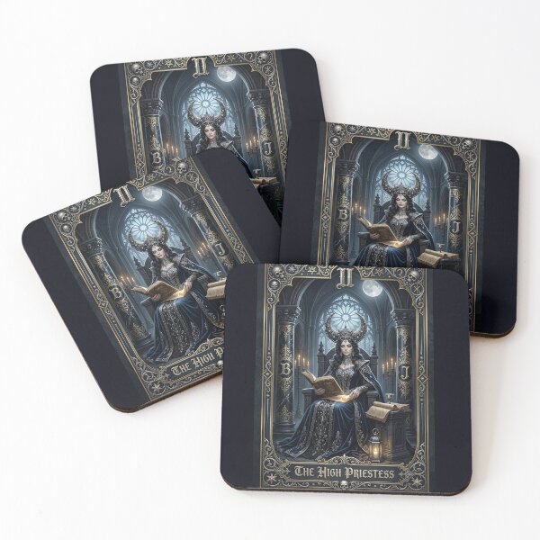 Item preview, The High Priestess -Major Arcana tarot Cards designed and sold by Studio77-Gothic.